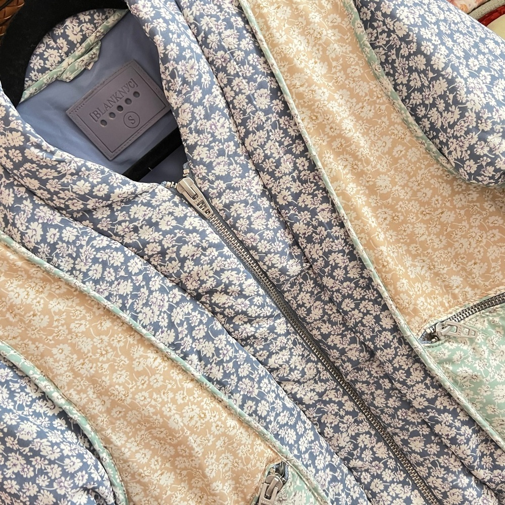 Blank Nyc Quilted Patchwork Jacket - image 3